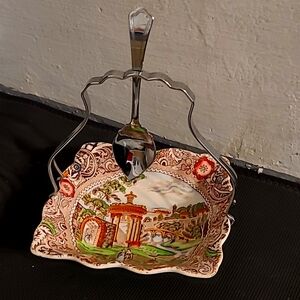 Vintage Sugar Bowl & Spoon Set -  WR Midwinter